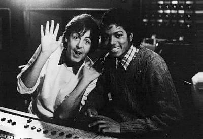 Paul and Jacko in studio