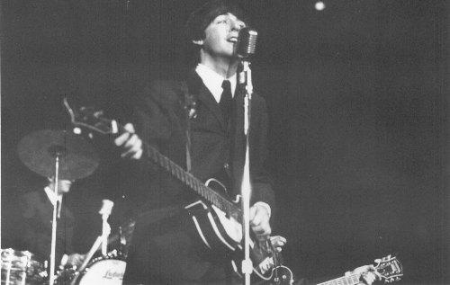 Paul on US Tour in 1964