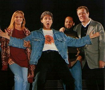 Paul & his band in 1993.